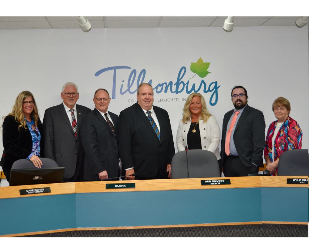 Mayor and Council Town of Tillsonburg